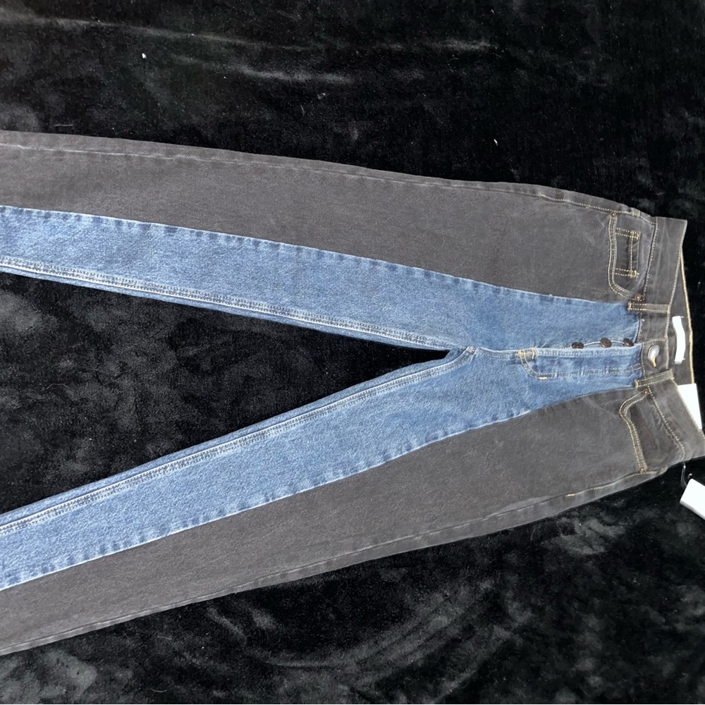 Pacsun Denim Mismatch Mom Jeans